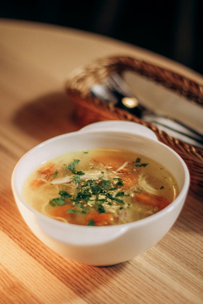homemade chicken and rice soup pantry meal without going to the store